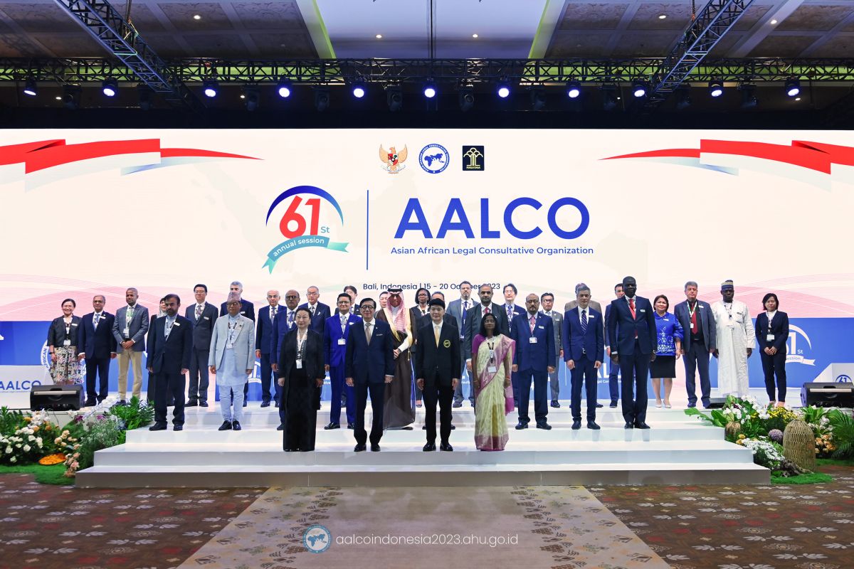 Yasonna Laoly terpilih jadi Presiden Sesi Tahunan AALCO ke-61 di Bali