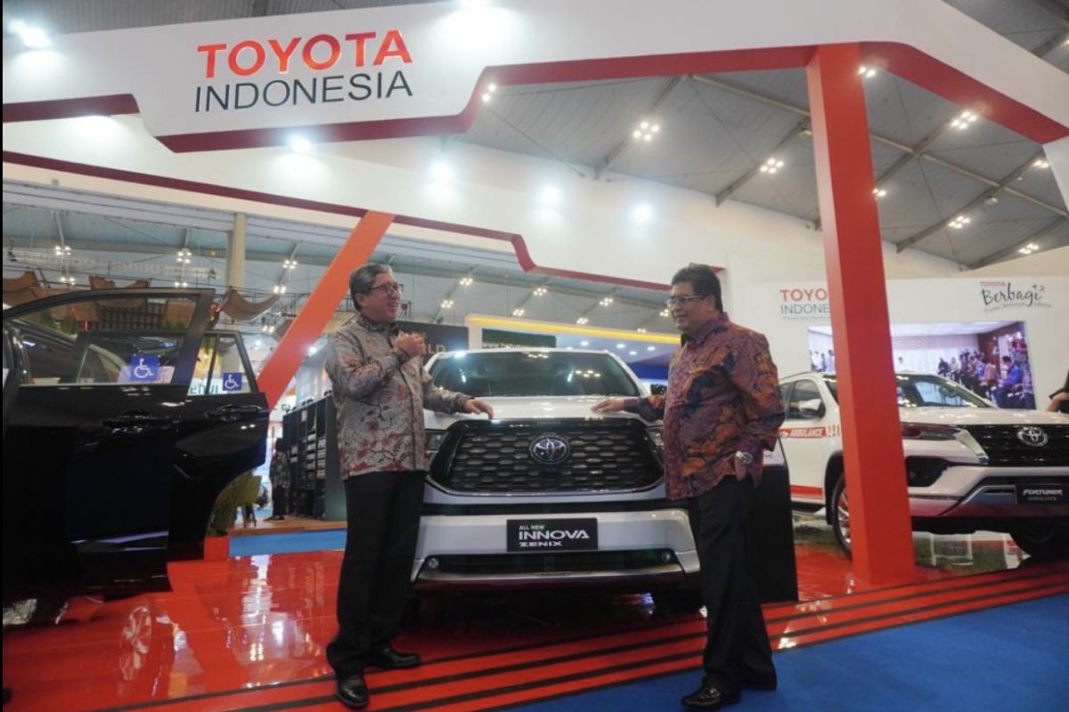 Ekspor kendaraan Toyota Indonesia tembus 2,5 juta unit