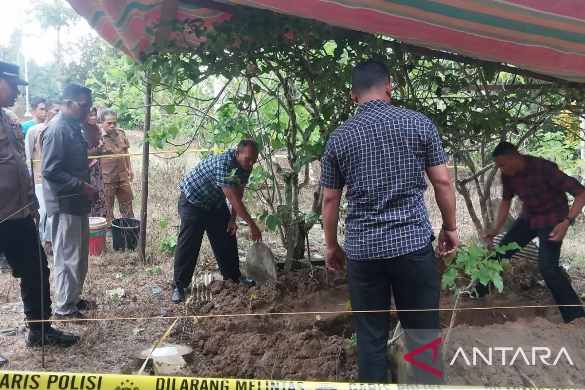 Polisi identifikasi kuburan warga di Aceh Jaya dibongkar OTK