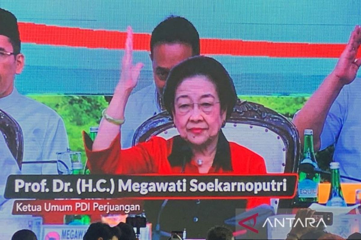 Megawati sebut Ganjar-Mahfud jadi harapan baru rakyat Indonesia mencapai kemakmuran