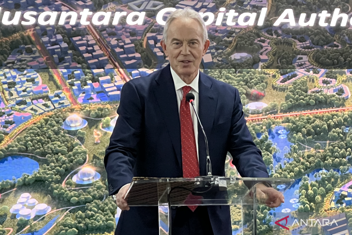 Tony Blair sebut IKN jadi simbol perubahan bagi dunia