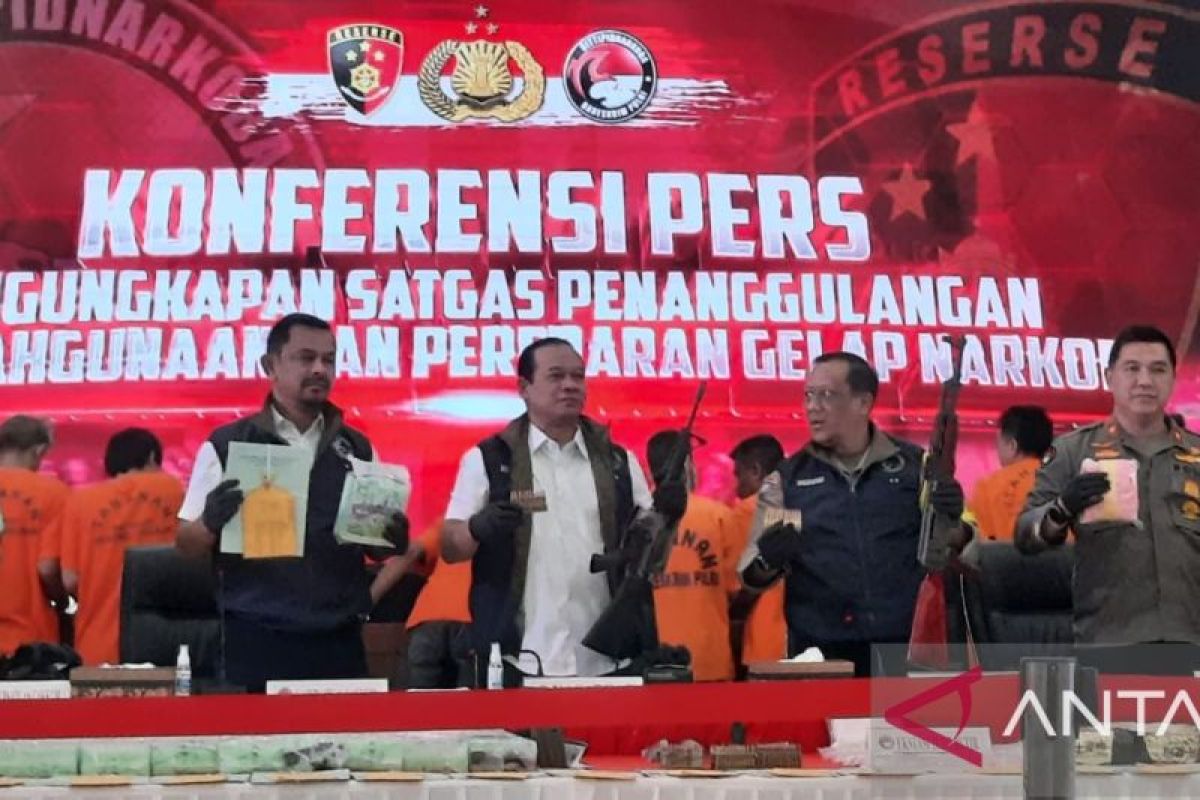 Satgas Polri temukan penyelundupan senjata api oleh jaringan narkoba