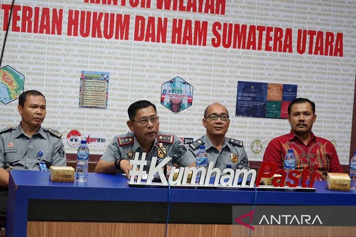 Kemenkumham Sumut sebut 37 Organisasi Bantuan Hukum terakreditasi