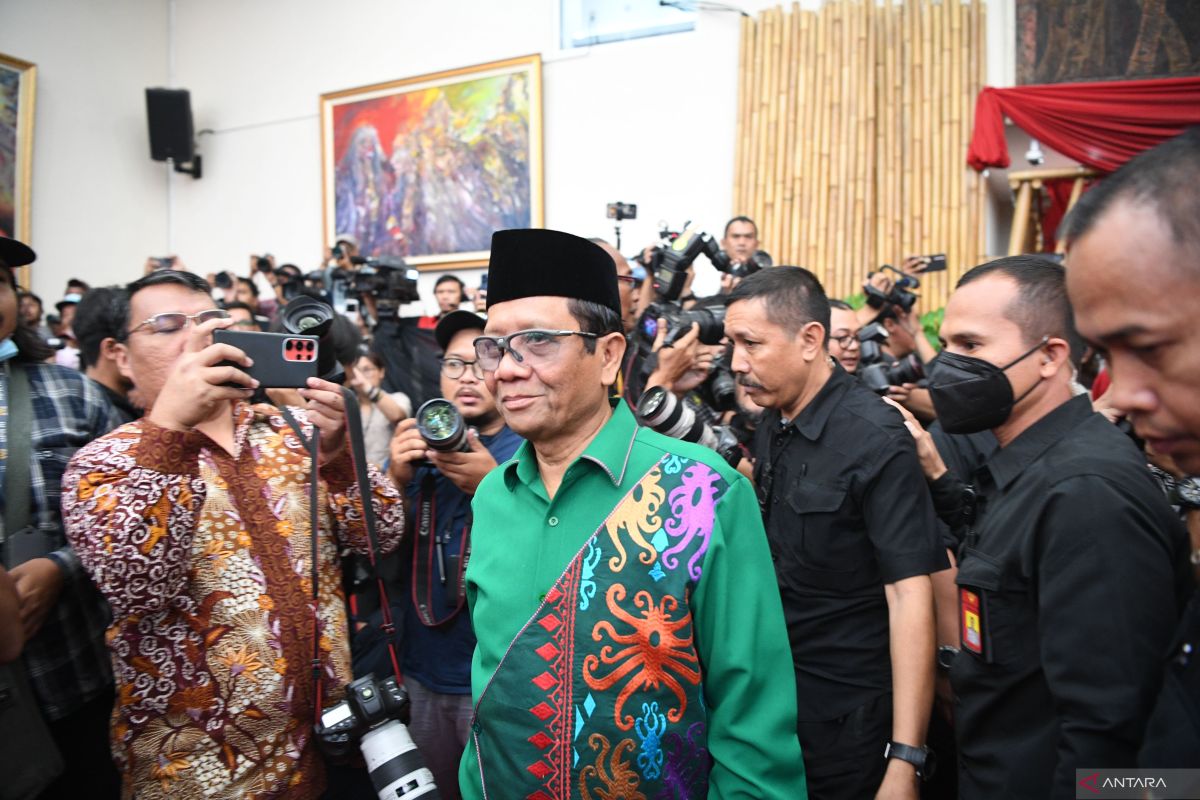 Mahfud MD  resmi dampingi Ganjar di Pilpres 2024