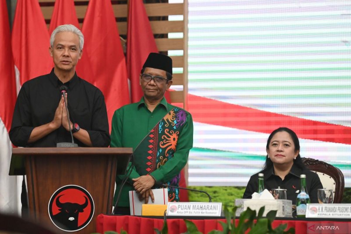 Mahfud MD ditunjuk jadi bacawapres Ganjar Prabowo