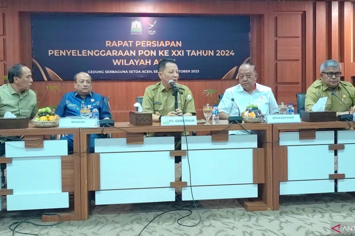 Ketum KONI Pusat pastikan PON Aceh-Sumut berjalan sesuai agenda