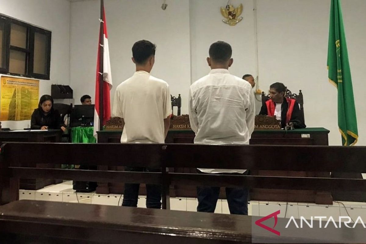 Dua terdakwa kasus narkoba di Ambon dihukum lima tahun penjara