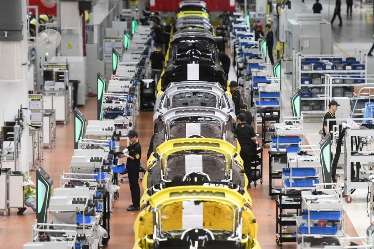 Industri mobil China catat pertumbuhan di Januari-Agustus 2023