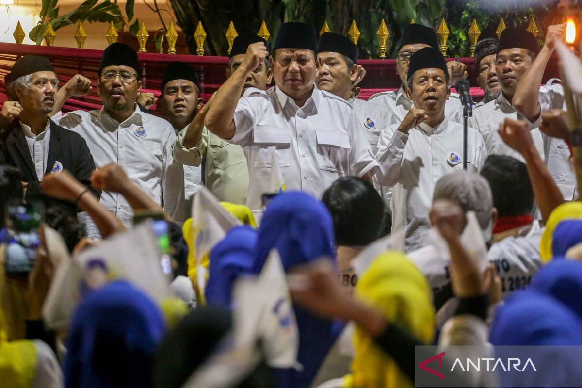 Prabowo sebut sisa hidupnya diwakafkan pada bangsa dan rakyat