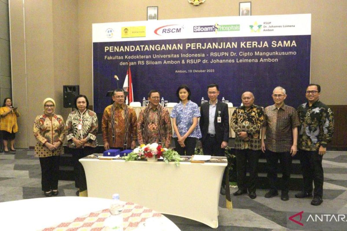 RSUP Maluku-RS Siloam Ambon dan RSUPN Cipto kerja sama tingkatkan kesehatan di Maluku