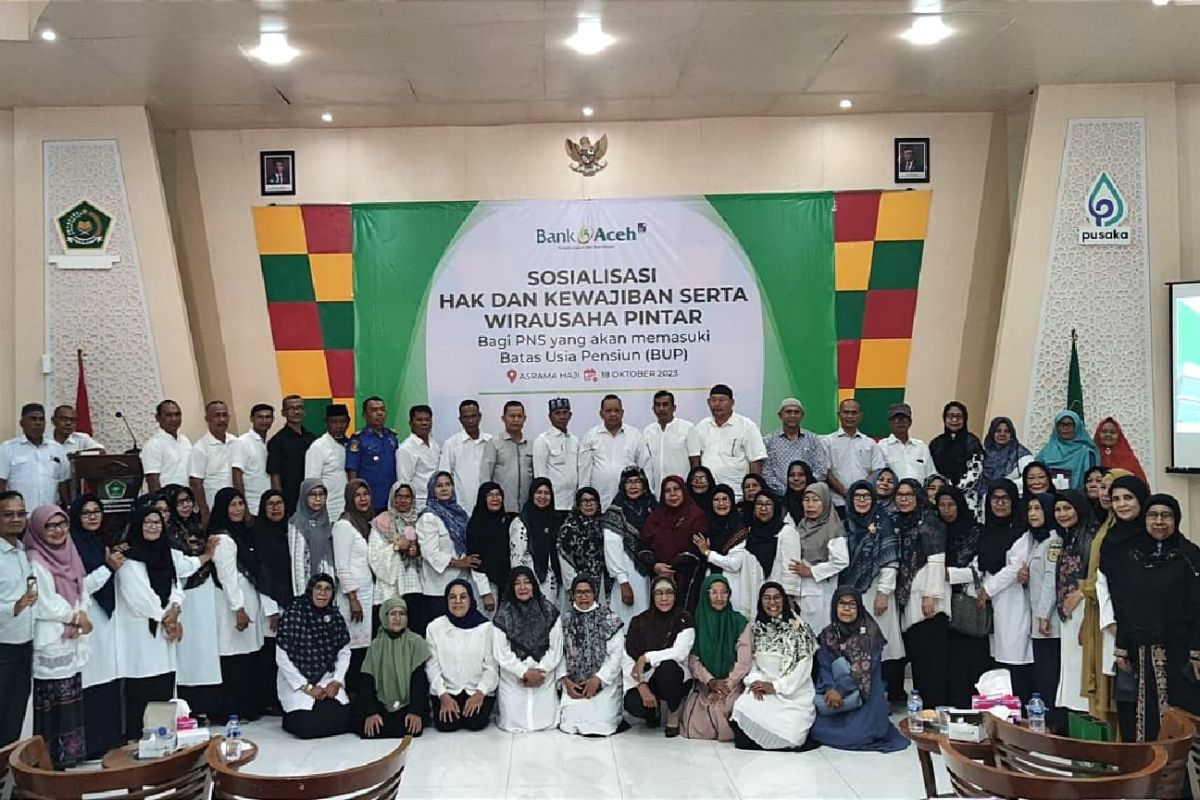 Bank Aceh gandeng Taspen beri pemahaman wirausaha pintar untuk ASN prapensiun Banda Aceh