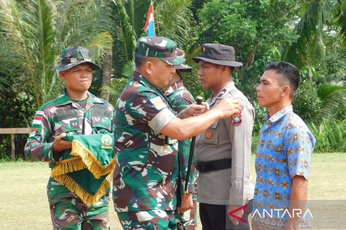 Kodim 0318/Natuna bangun drainase dan rehab rumah warga Desa Selemam