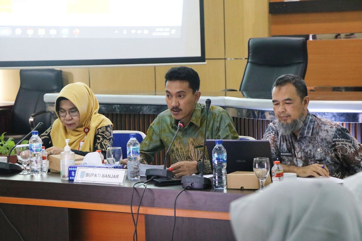 Bupati Banjar evaluasi proyek strategis RPJMD 2021-2026