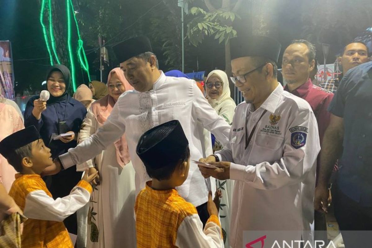 Pemprov menghadirkan 3.540 anak yatim pada tasyakuran HUT ke 354 Sulsel