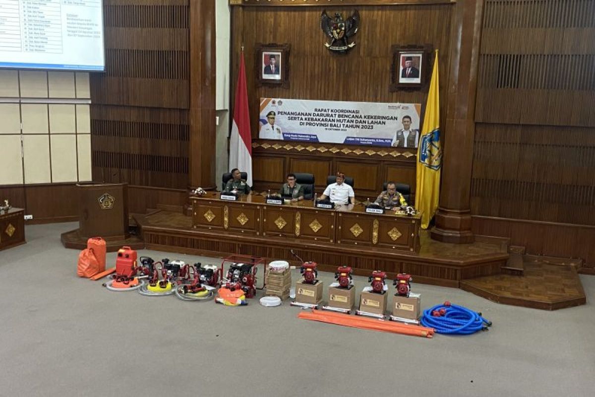 Bali receives BNPB's assistance to handle drought disaster