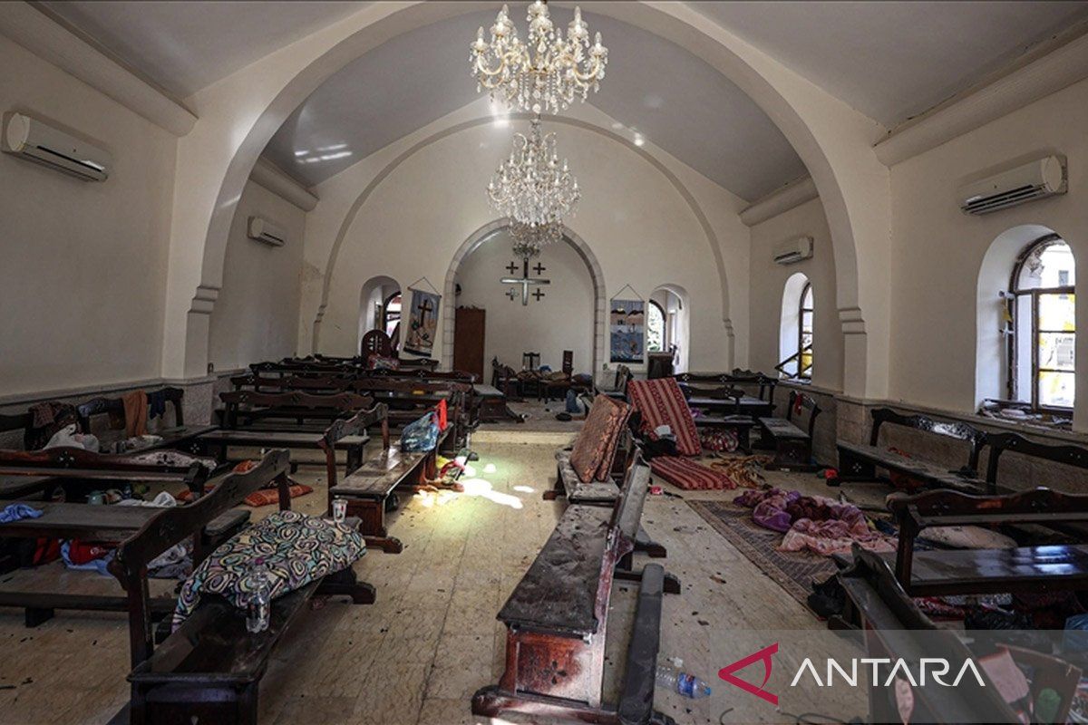 Gereja: Ada perintah evakuasi dari Israel jelang ledakan di RS Gaza