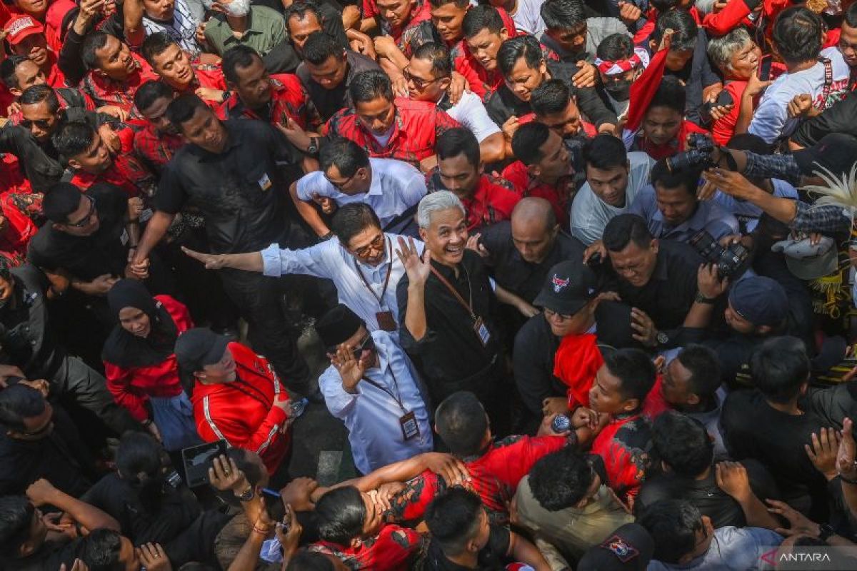 Kirab budaya turut kawal pasangan Ganjar-Mahfud daftarkan ke KPU RI