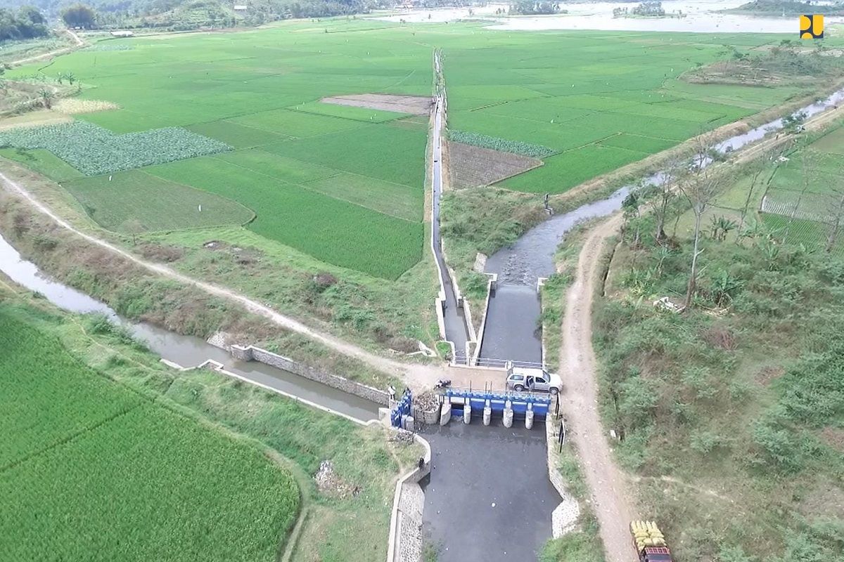 Kementerian PUPR: Modernisasi saluran irigasi dukung ketahanan pangan nasional