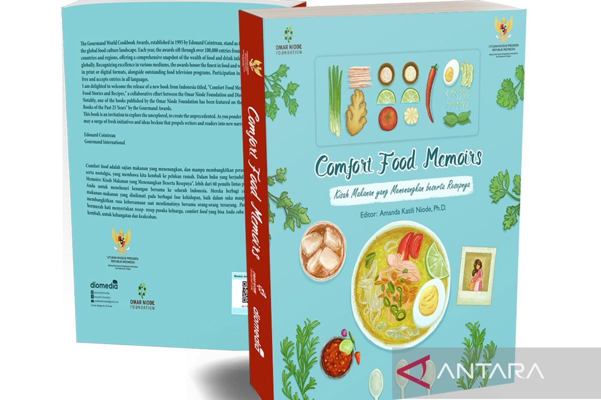 Omar Niode Foundation meluncurkan buku Comfort Food Memoirs