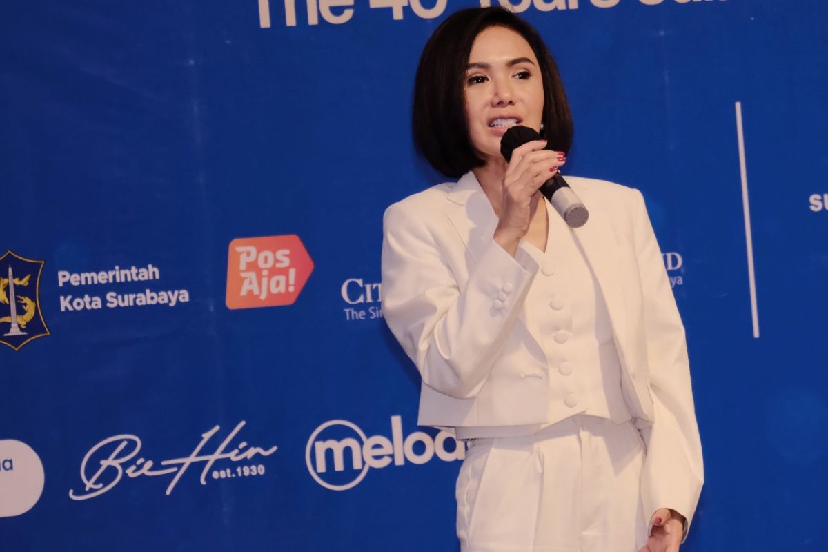 Yuni Shara sapa fans di "Memorabilia Intimate Dinner"