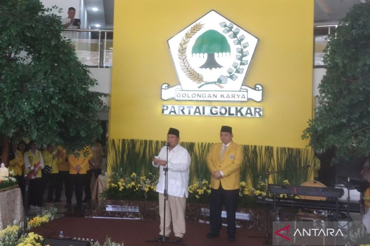 Prabowo Subianto tegaskan Partai Golkar pembela Pancasila