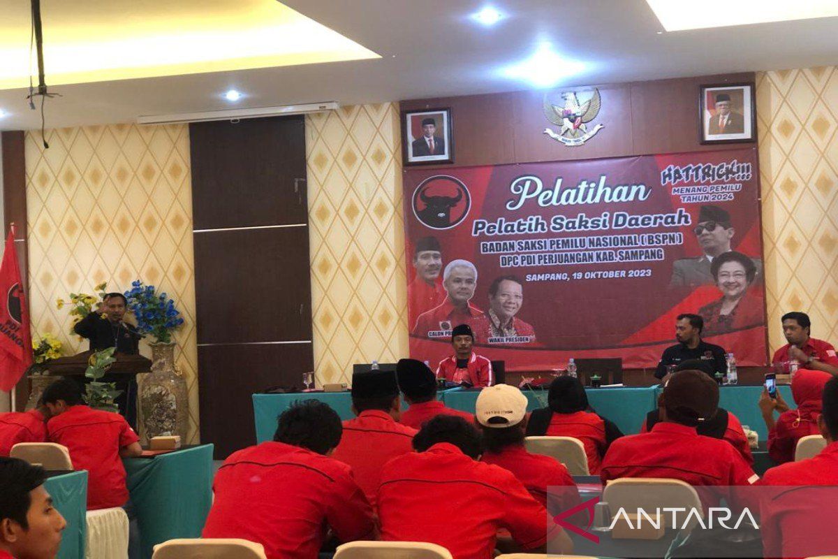 PDIP latih puluhan saksi untuk Pemilu 2024