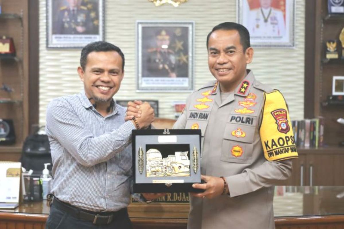 Pertamina sampaikan program subsidi tepat BBM dan LPG ke Polda Kalsel