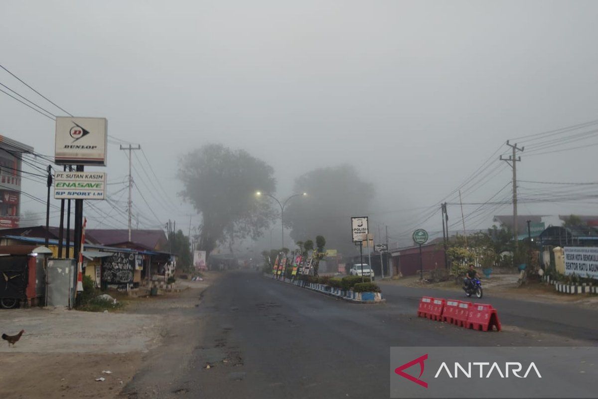 Kualitas udara di Bengkulu pagi hari masuk kategori tidak sehat