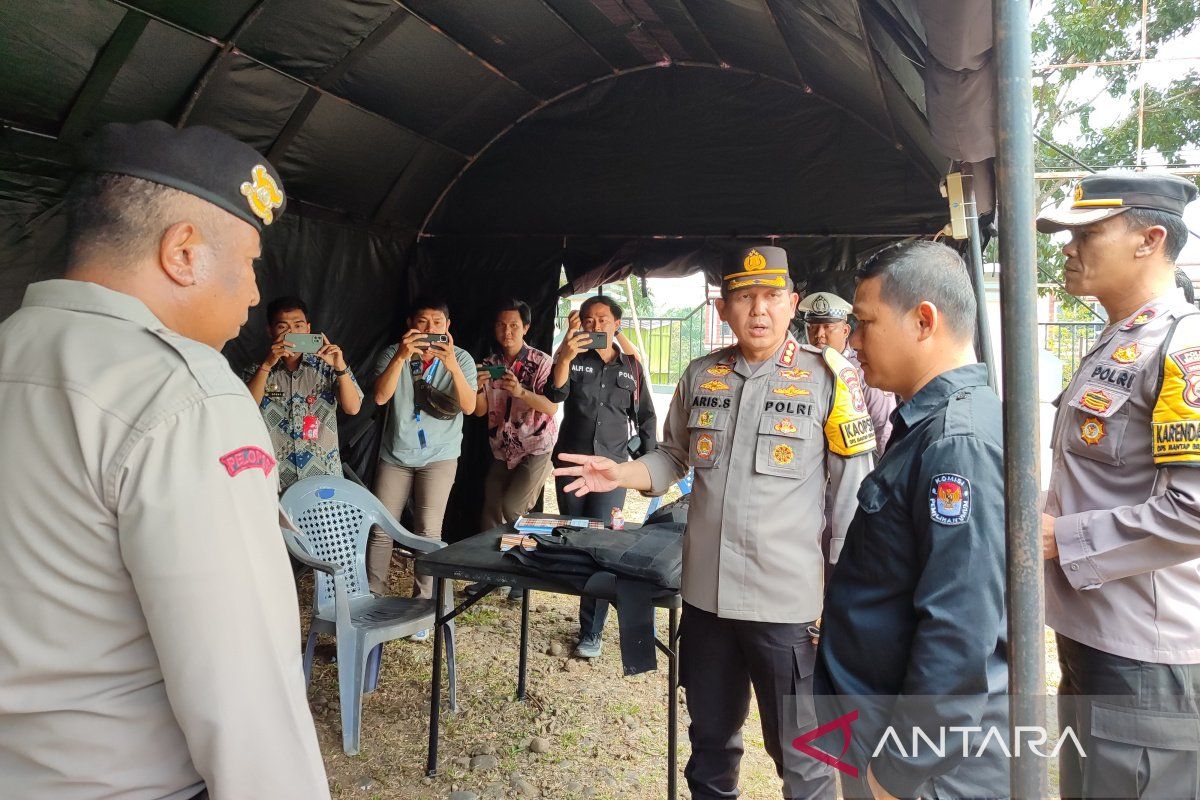 Polresta siagakan 20 personel di Kantor KPU dan Bawaslu Bengkulu