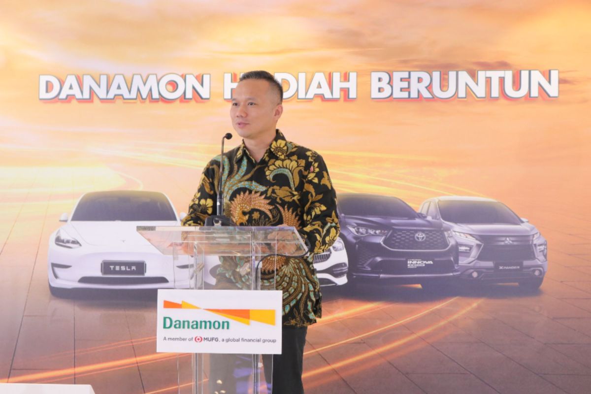 Sukses canangkan Danamon Hadiah Beruntun, Danamon bagikan Tesla kepada pemenang