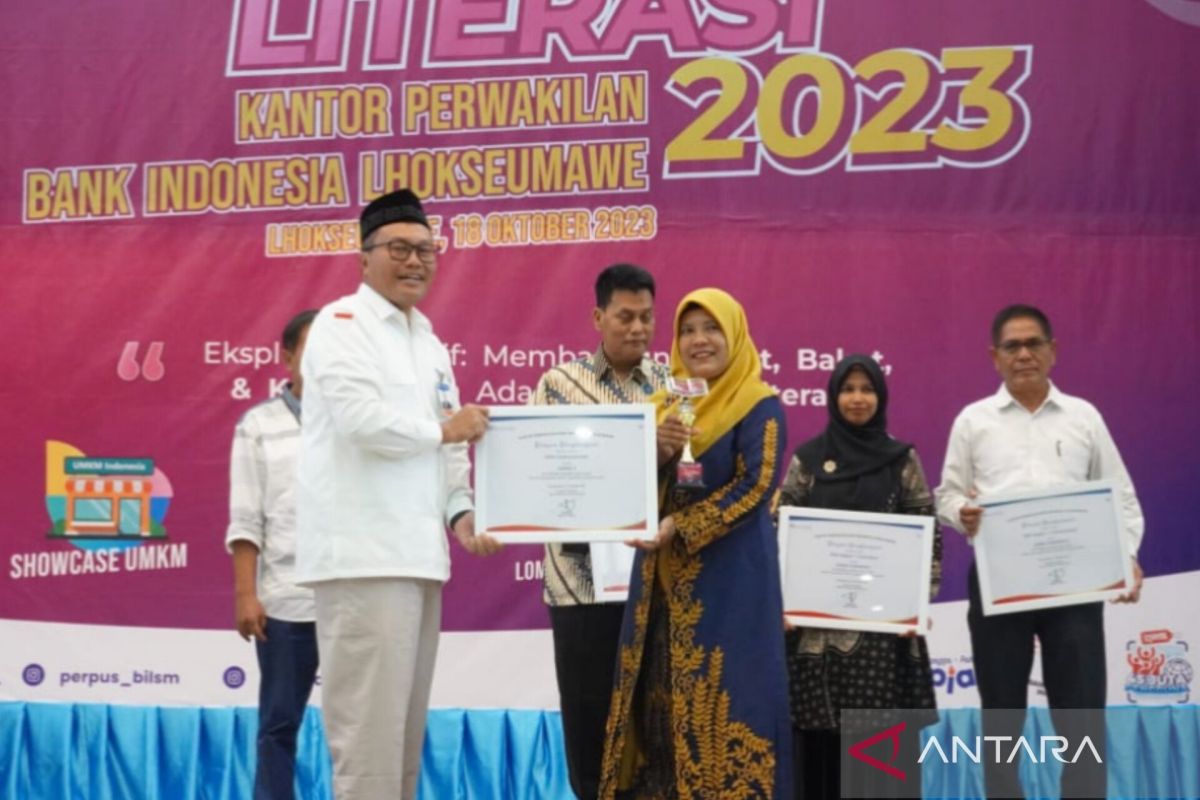 Perpustakaan IAIN Lhokseumawe Raih Penghargaan dari Bank Indonesia