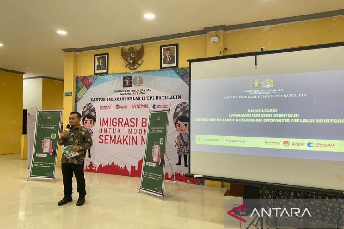 Imigrasi Batulicin tingkatkan layanan melalui program 