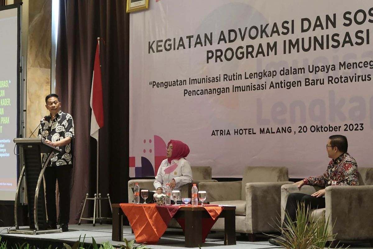 Kota Malang tingkatkan cakupan imunisasi rutin lengkap
