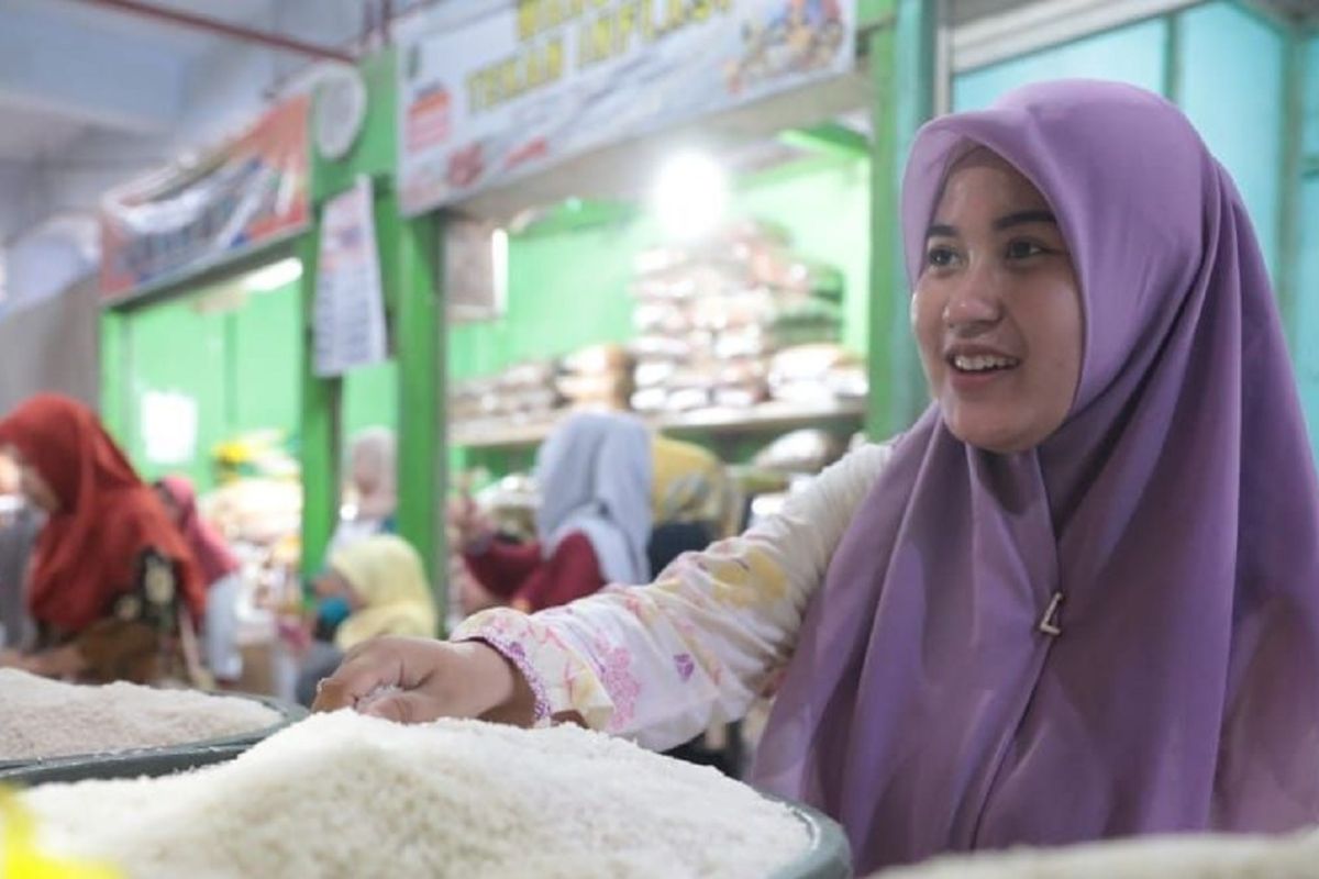TPID Kota Madiun pantau stok dan pasokan beras di pasar tradisional