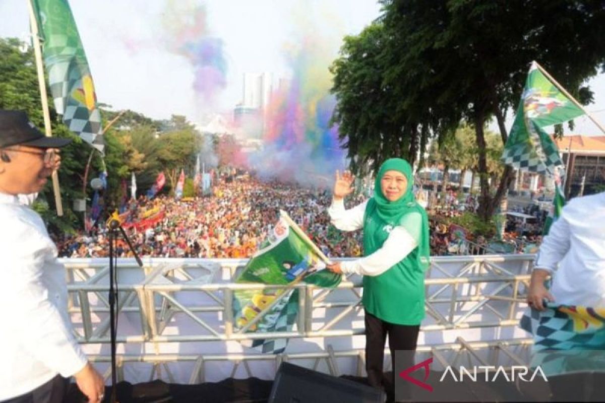Gubernur Khofifah: Hari Santri momentum jaga persatuan Indonesia