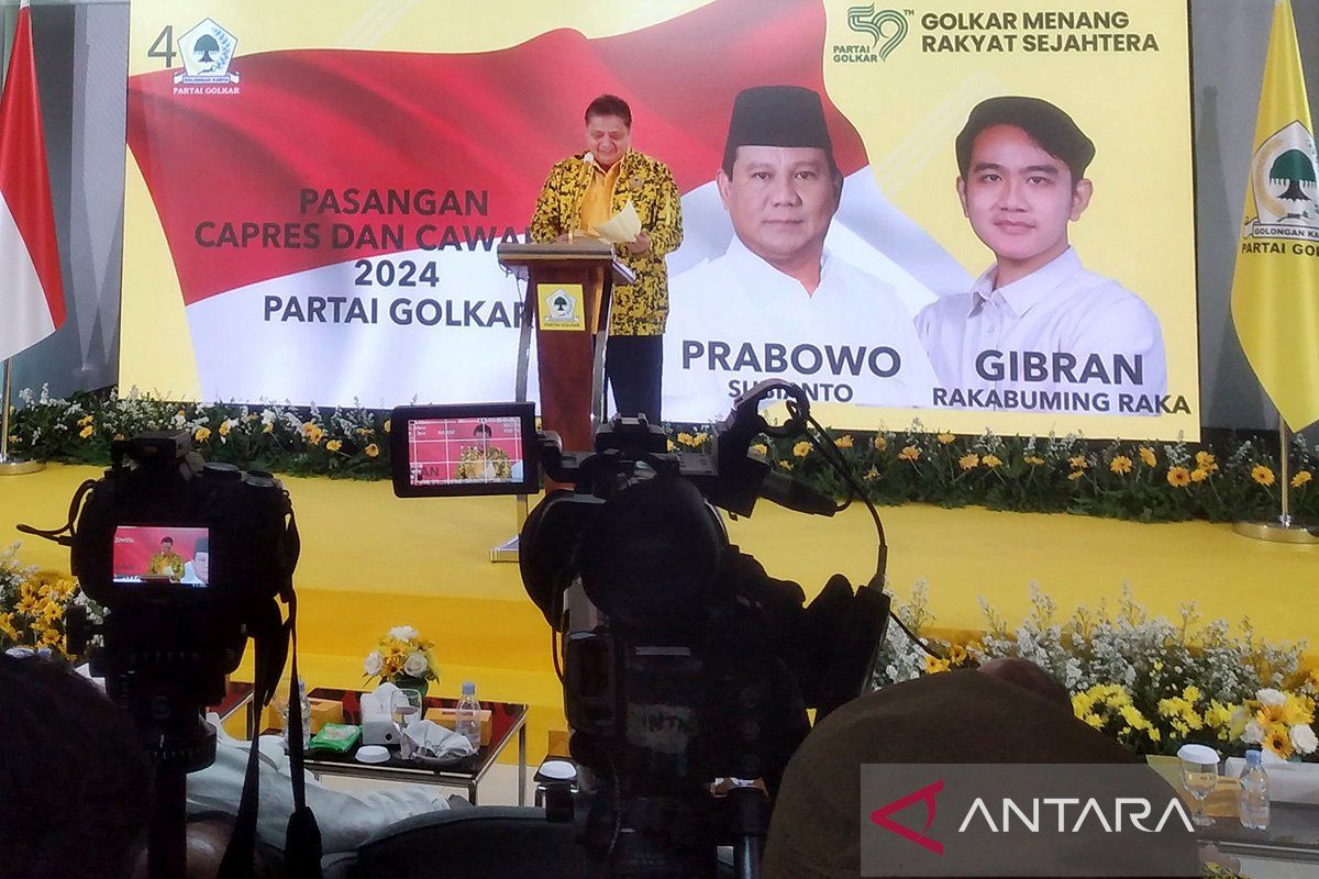 Golkar usulkan Gibran Rakabuming jadi bakal cawapres untuk Prabowo