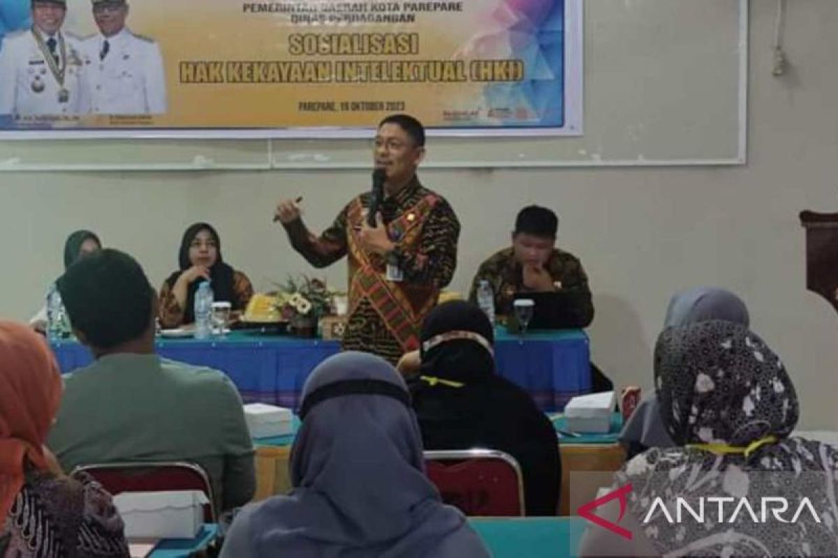 Kemenkumham Sulsel dorong pelaku IKM Parepare pahami pentingnya KI