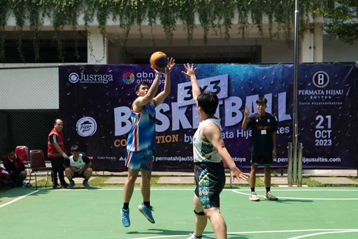 35 tim ramaikan ajang Permata Hijau Suites 3x3 Basketball Competition