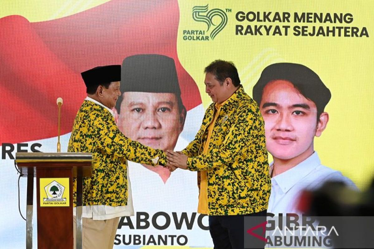 Indo Polling: Golkar buru efek ekor jas dukung Prabowo-Gibran