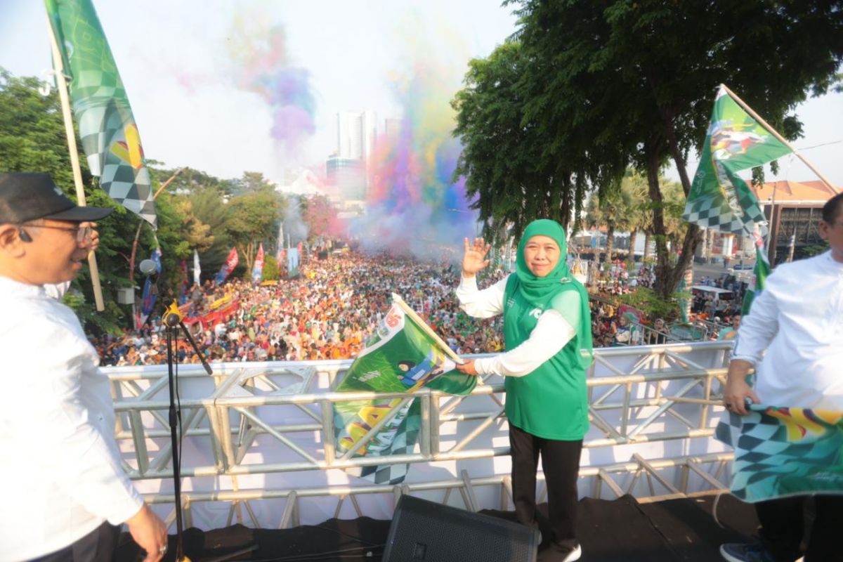 Gubernur Jatim: Hari Santri Nasional momentum jaga persatuan Indonesia