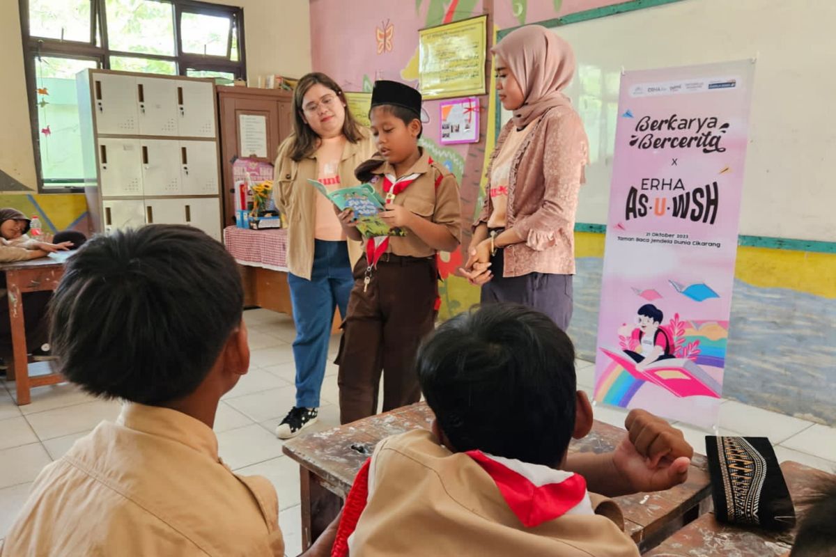 Erha As.U.Wsh tingkatkan literasi kesehatan anak usia dini di Cikarang