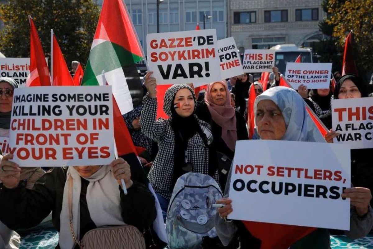 Dari Amman hingga Jakarta, ribuan Muslim kecam serangan Israel ke Gaza