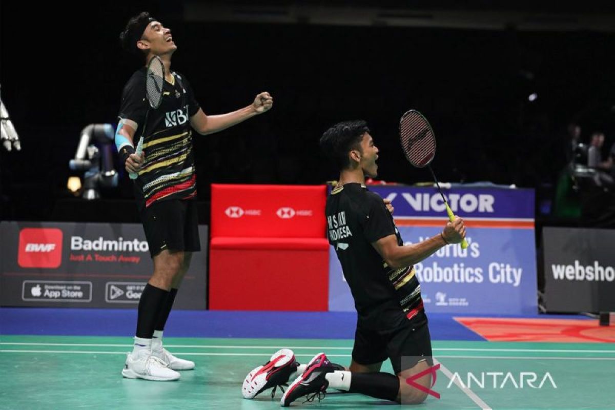 Bagas/Fikri maju ke final Denmark Open 2023 setelah menangi laga 