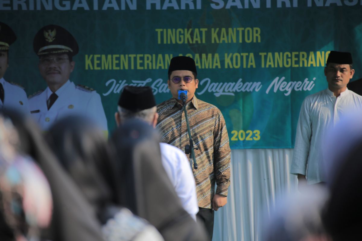 Wali Kota Tangerang sebut santri garda terdepan jihad majukan bangsa