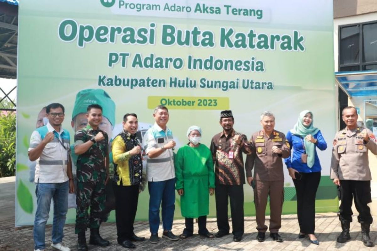 Pemkab HSU dan PT Adaro Indonesia gelar operasi katarak gratis