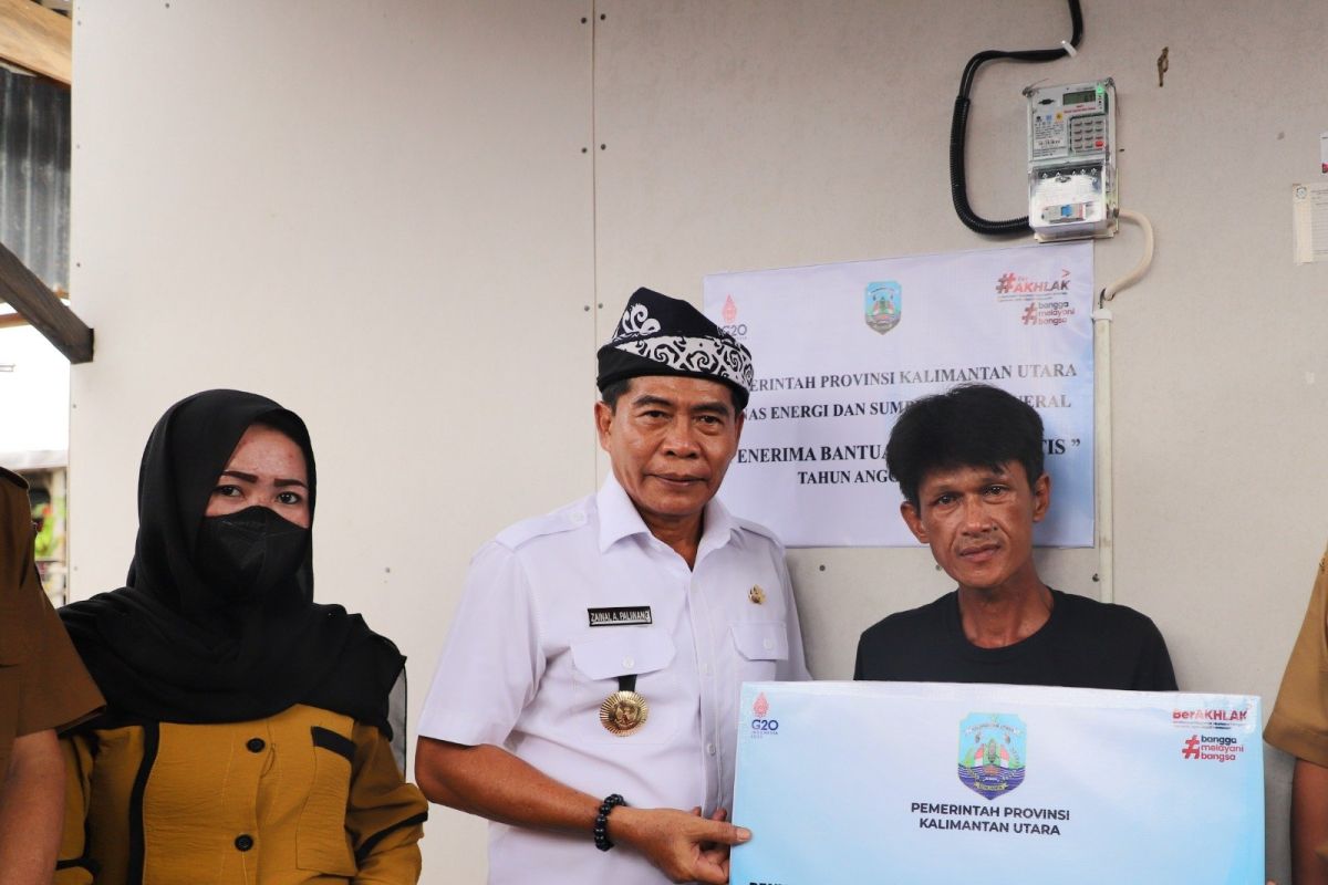 Pemprov Kaltara bantu pemasangan listrik gratis bagi 300 warga miskin