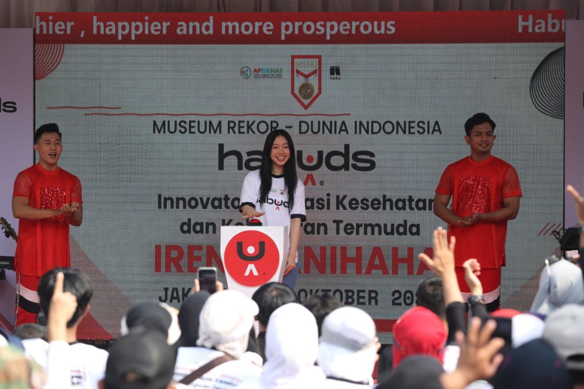 Irene Tanihaha, pelajar SMA di Jakarta raih MURI berkat aplikasi kesehatan dan kebugaran