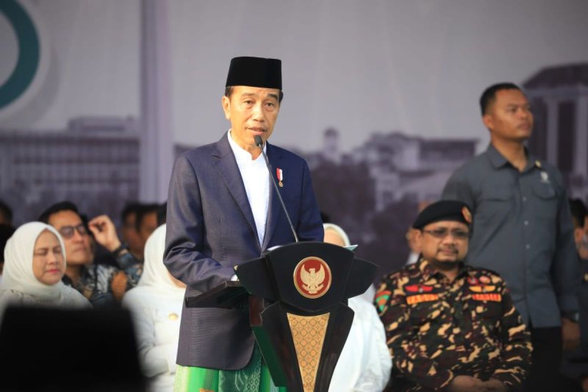 Presiden Jokowi restui dan doakan Gibran yang direkomendasikan sebagai cawapres Prabowo