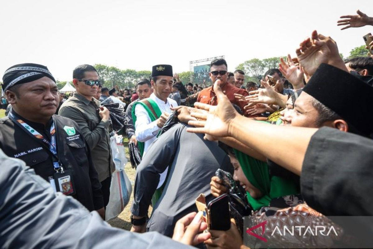 Presiden Jokowi hadiri Ijazah Kubro PP Pagar Nusa di Surabaya