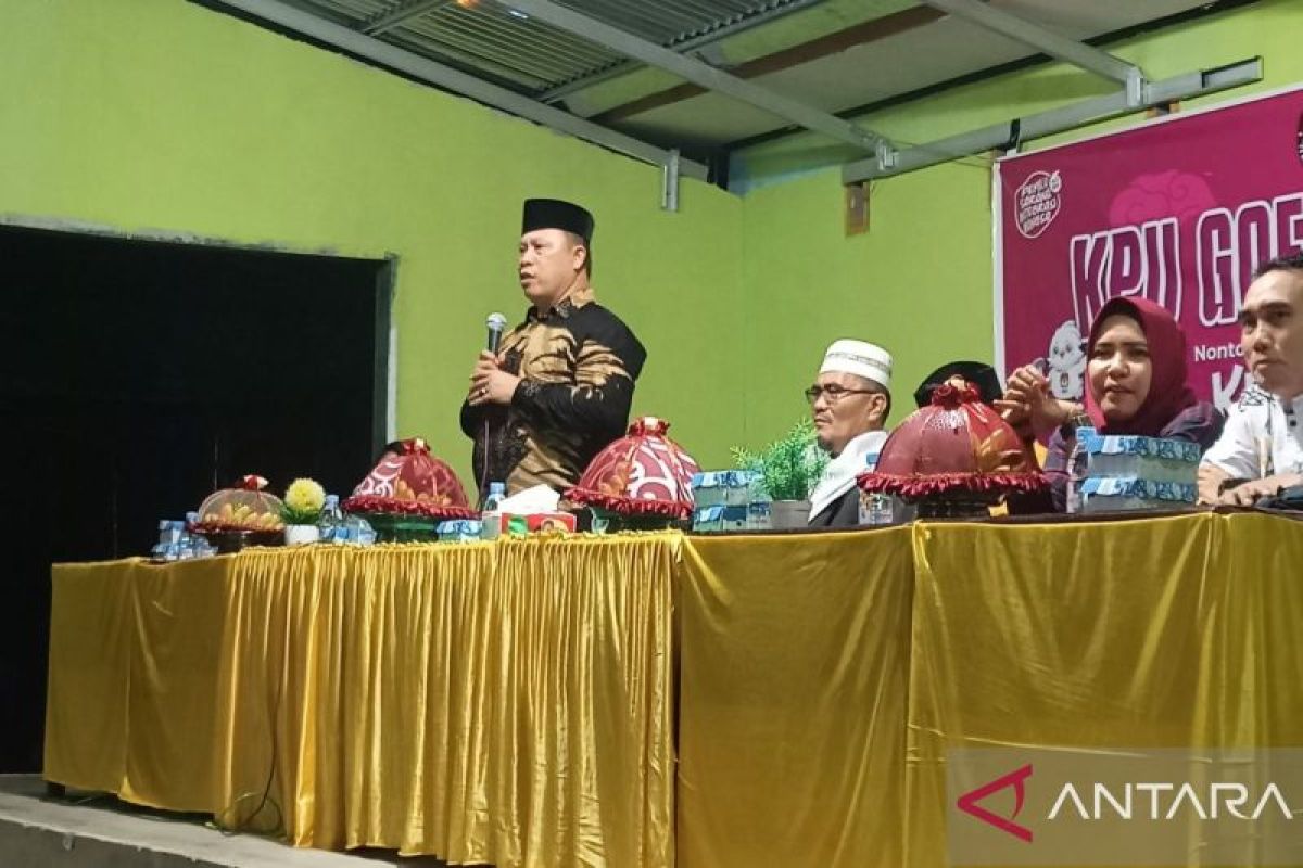 KPU Parigi Moutong ajak santri cerdas memilih di Pemilu 2024